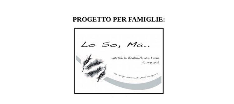 progetto famiglie disabilità genova